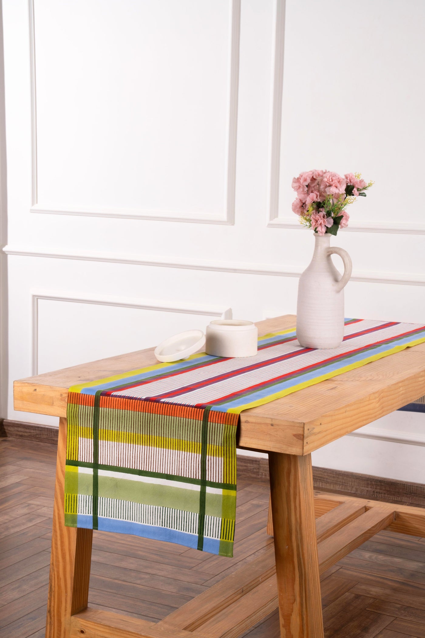 Modernist Striped Table Runner
