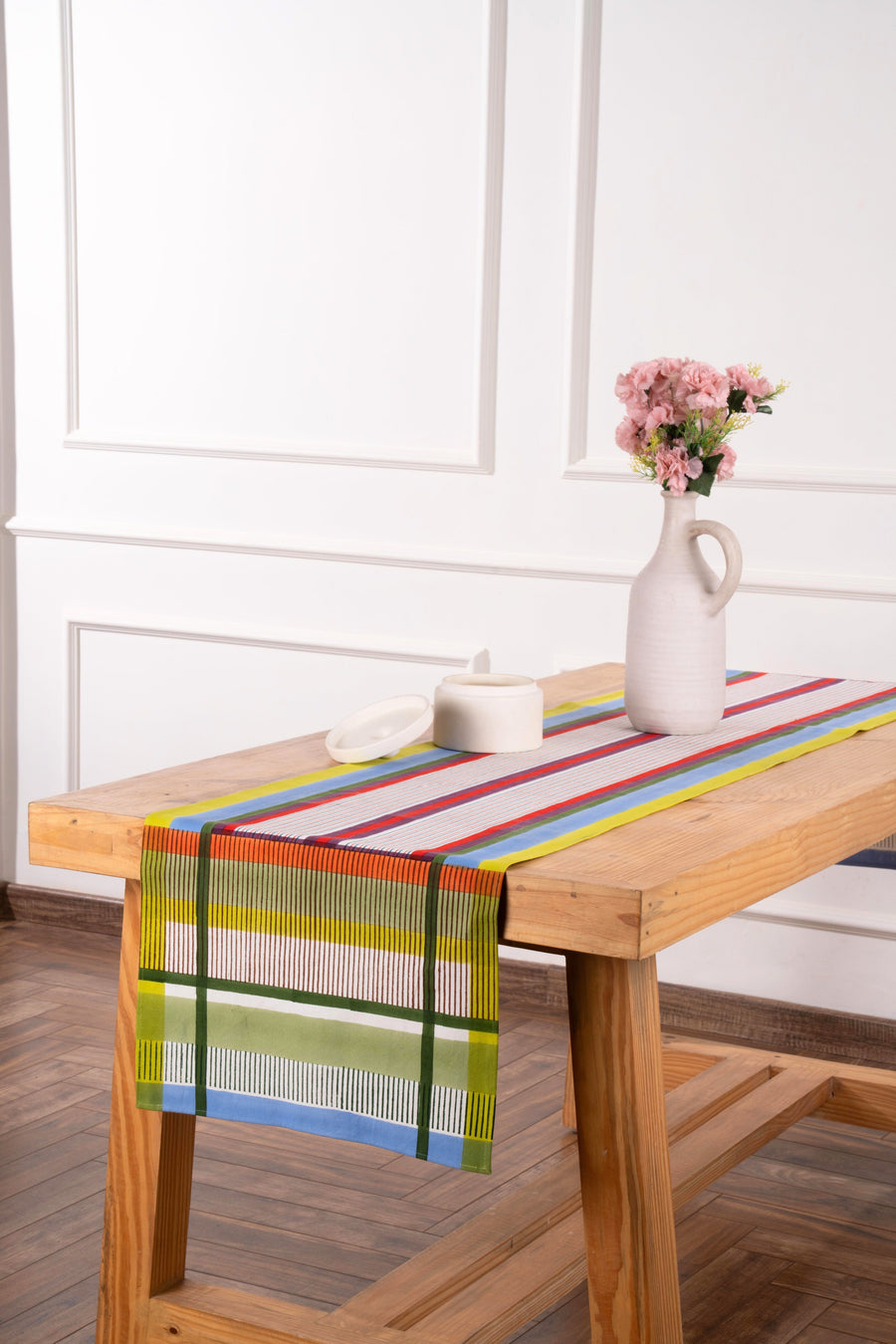 Modernist Striped Table Runner
