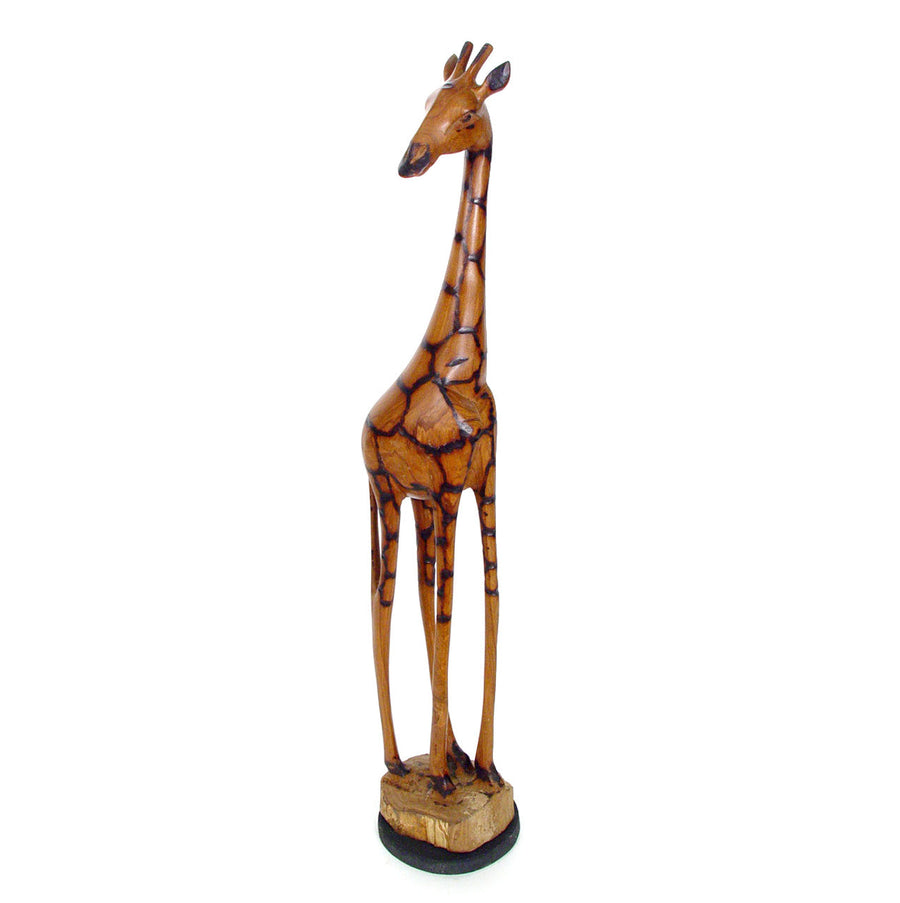 12" Olivewood Giraffe