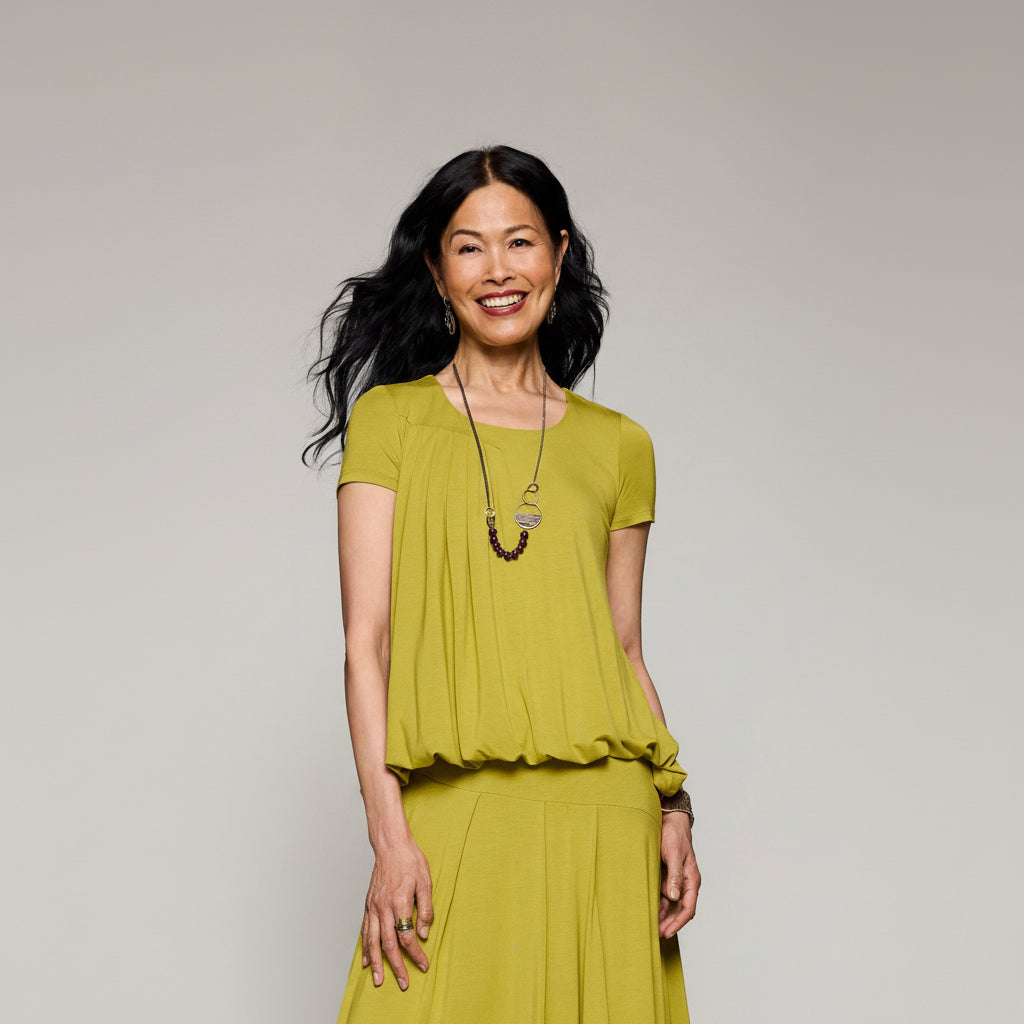 Bamboo Breeze Tee - Lime