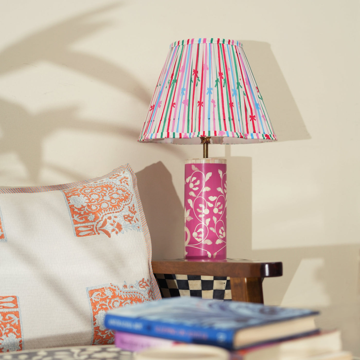 Bellebow Handblocked Lampshade
