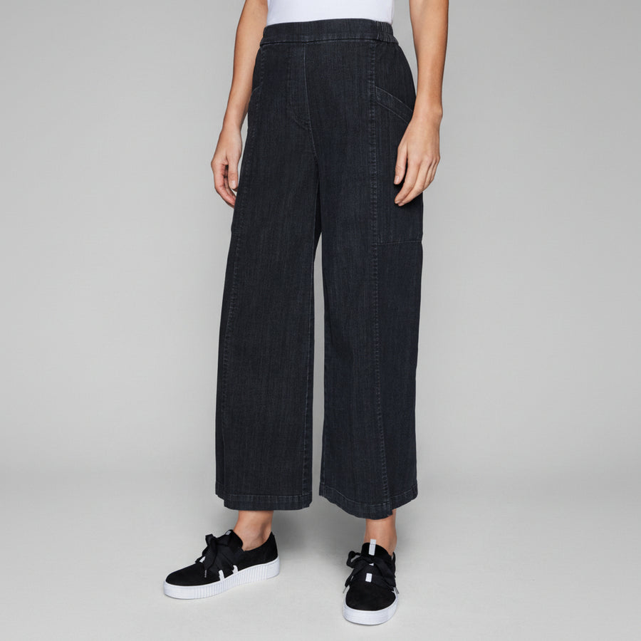 Denim Utility Pant - Black