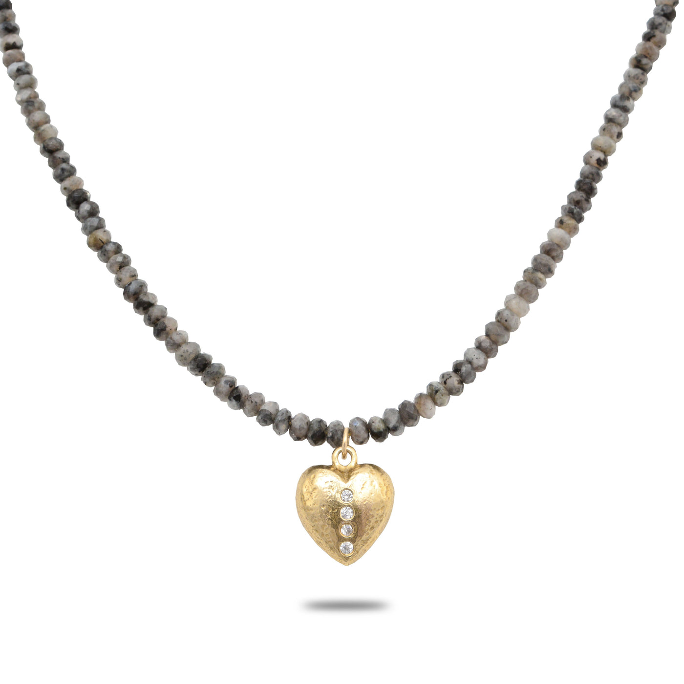 Shining Love, Night Sky Bronze Necklace