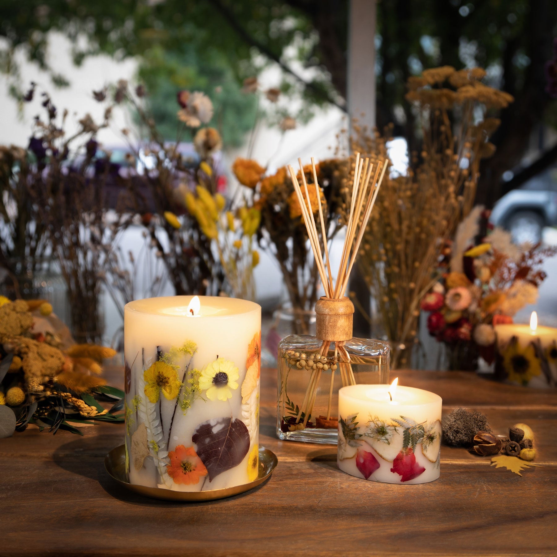 Honey Tobacco Botanical Candle