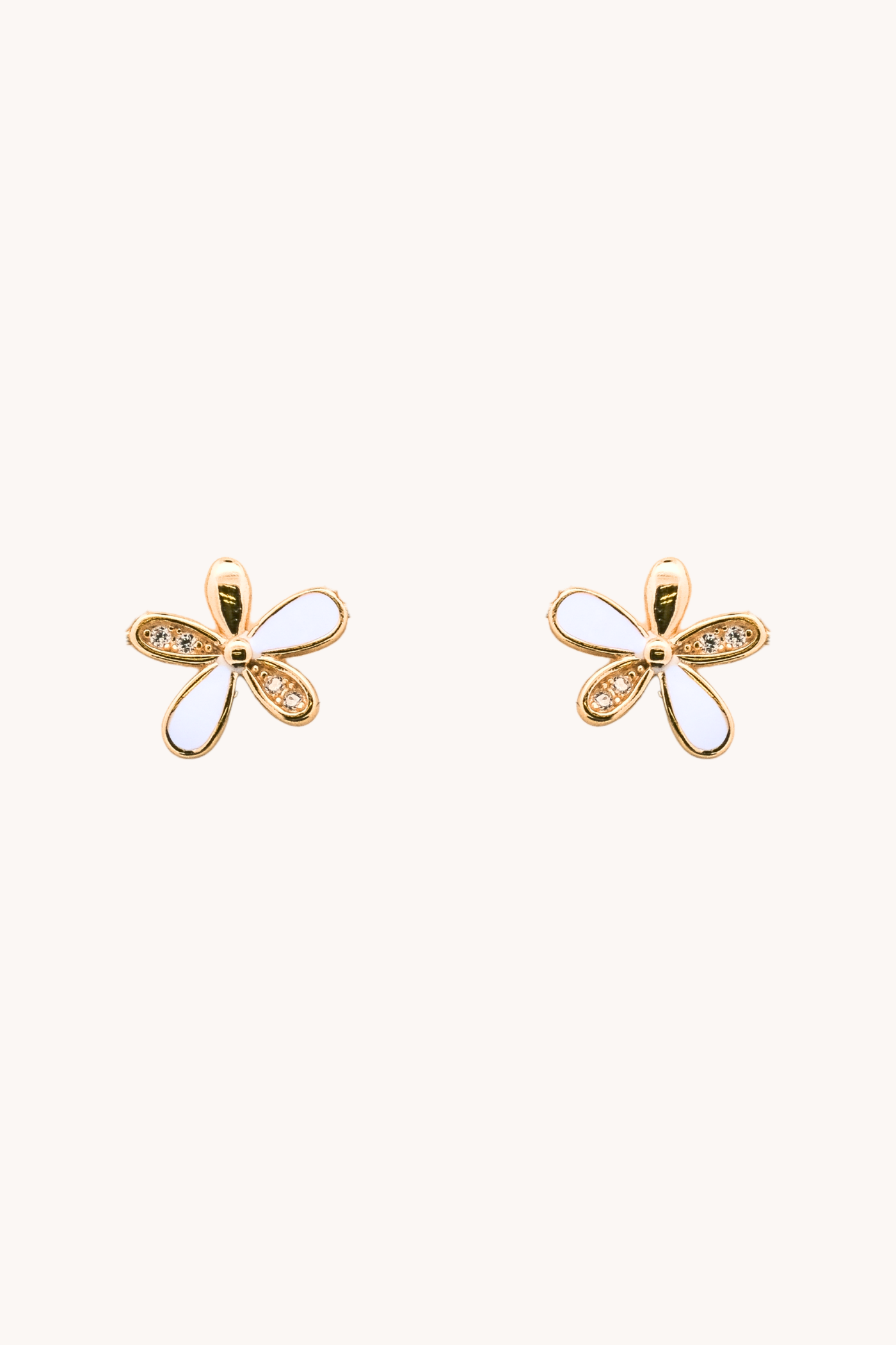 Viola Gold Studs