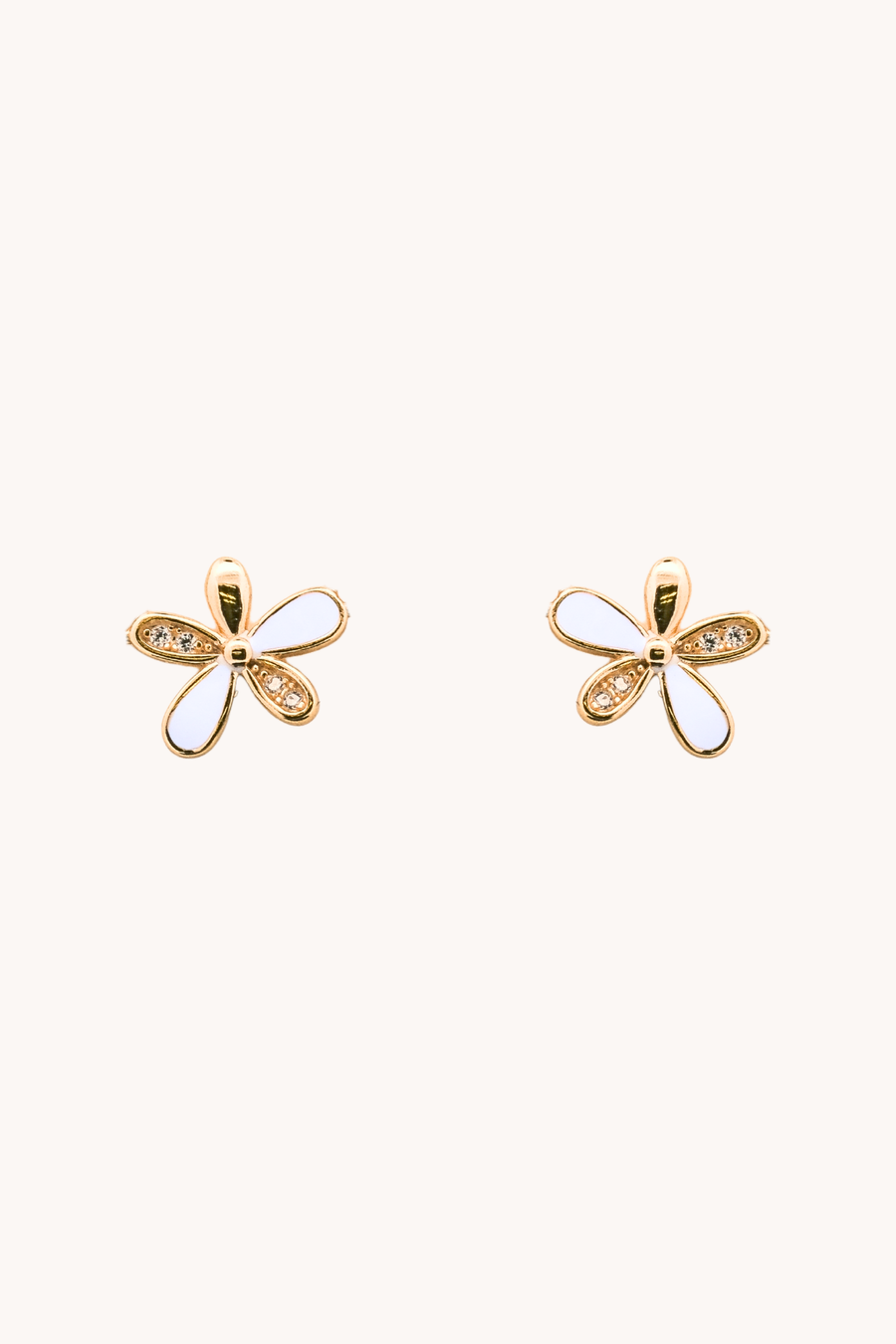 Viola Gold Studs