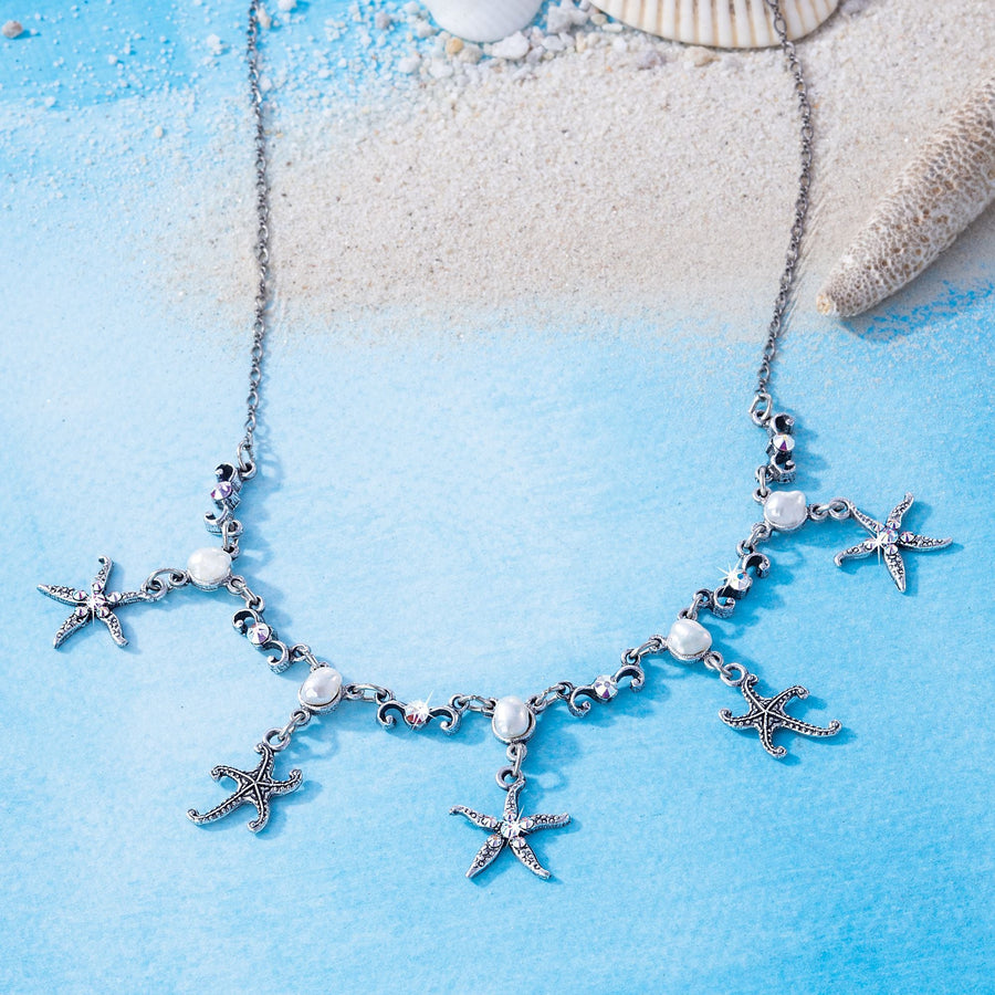 ''Sea Treasure'' Starfish Necklace