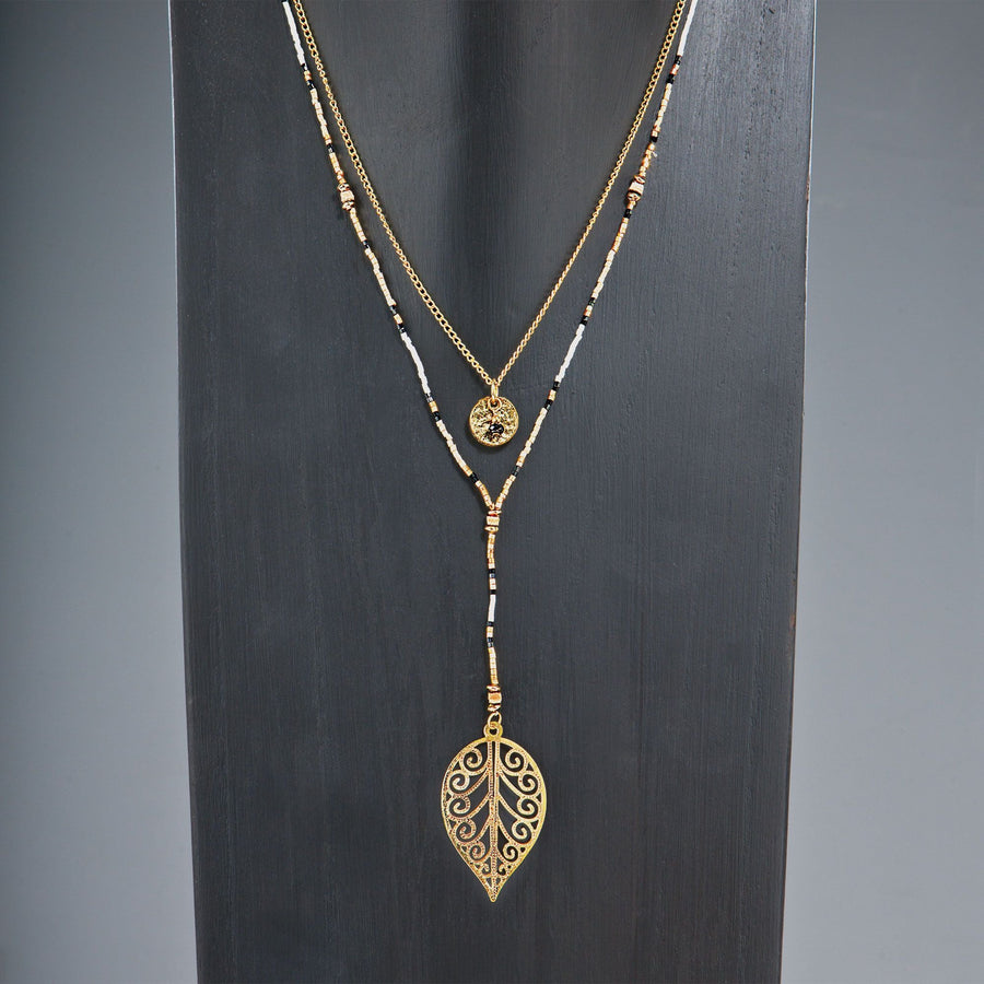 ''Charmed'' Lariat Necklace