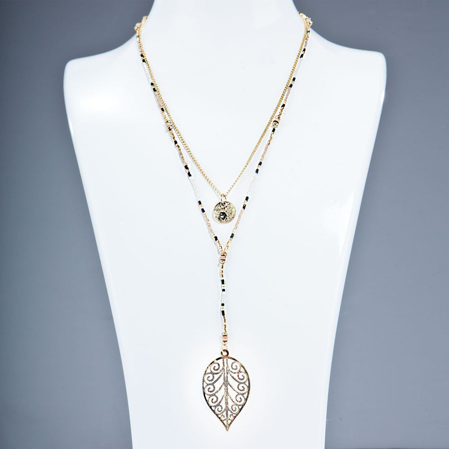 ''Charmed'' Lariat Necklace