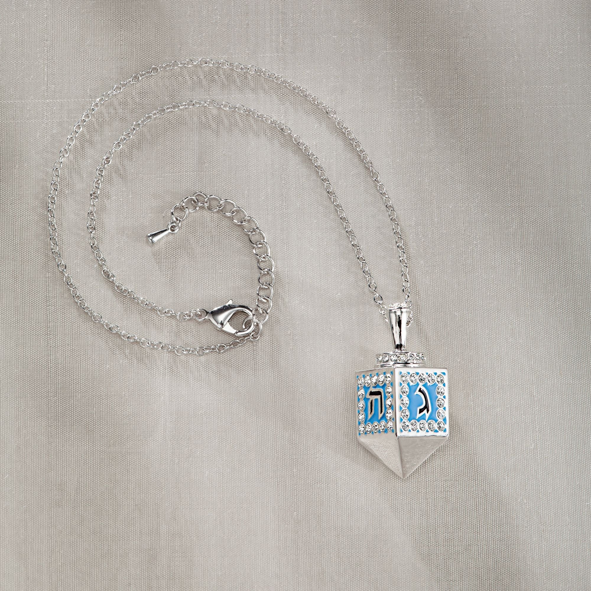Dreidel Pin & Pendant Necklace (Preorder)