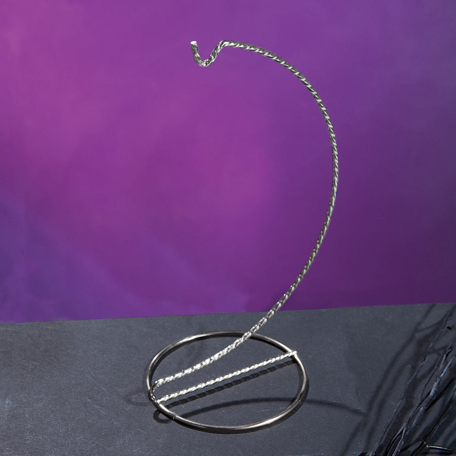 Silver Ornament Stand