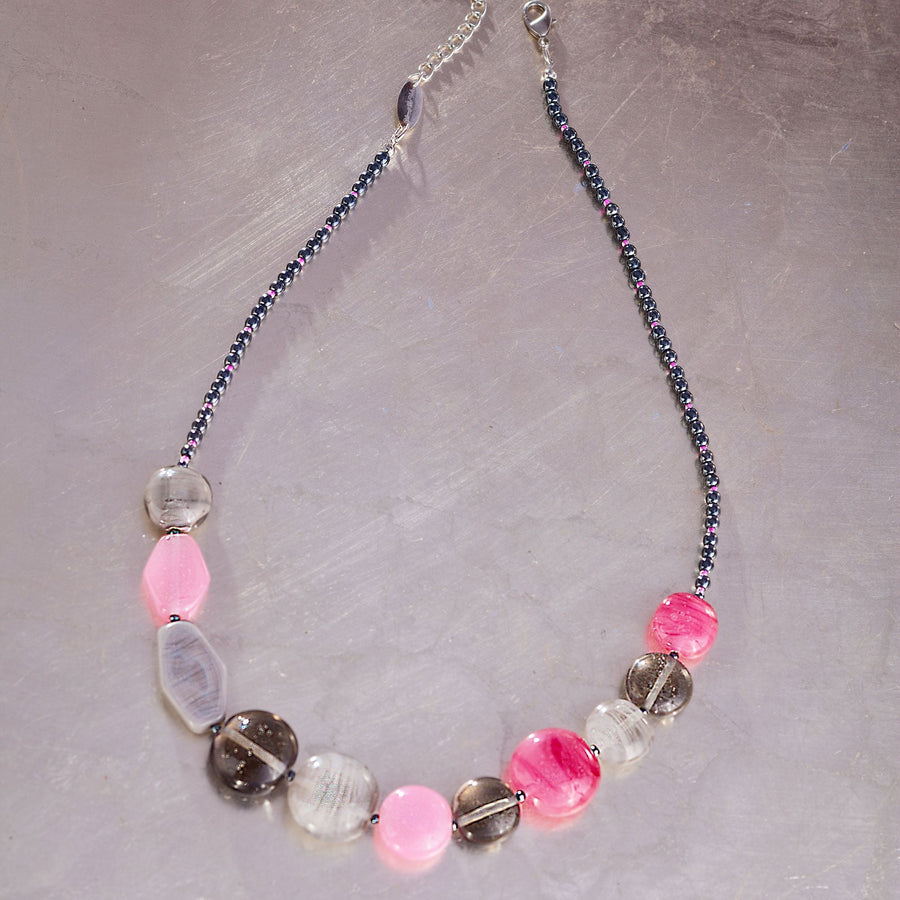 Murano Glass ''Soft & Sweet'' Necklace