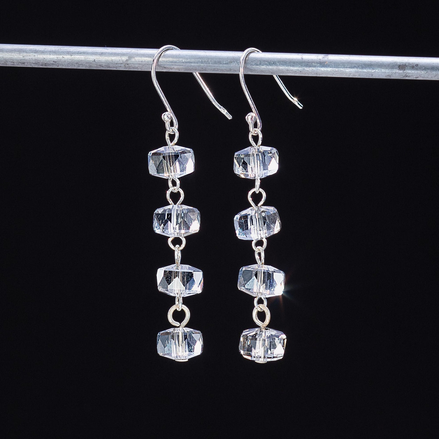 ''Icy Crystal'' Earrings