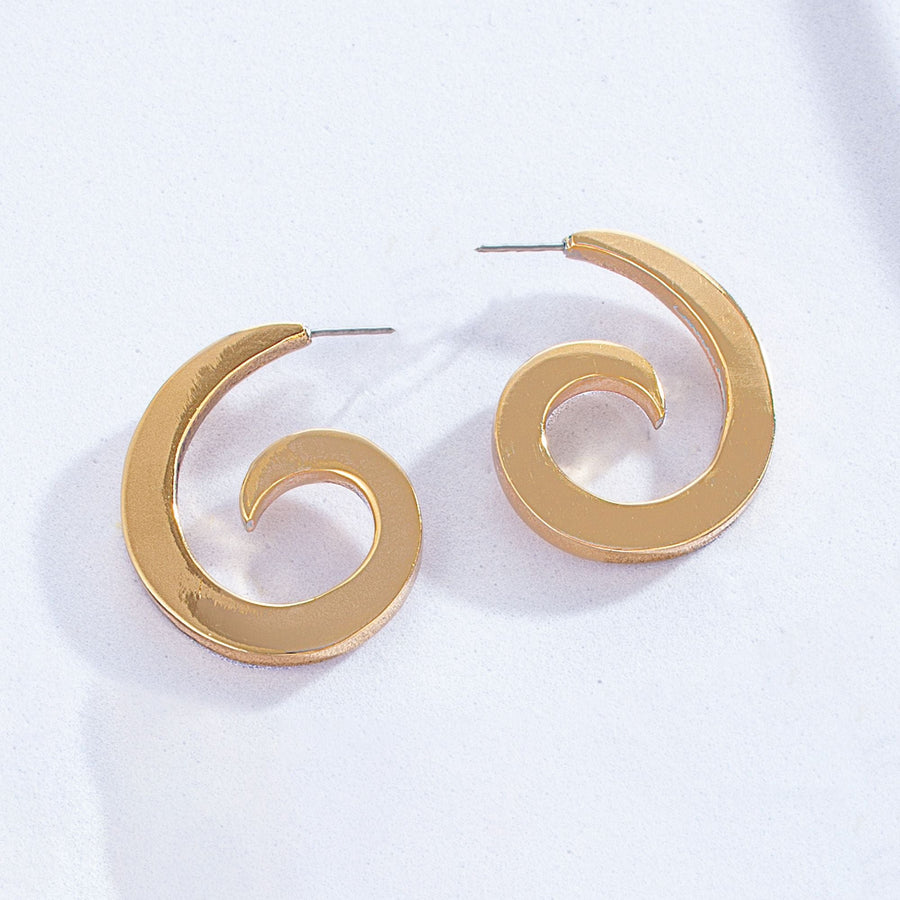 Golden Fire Earrings