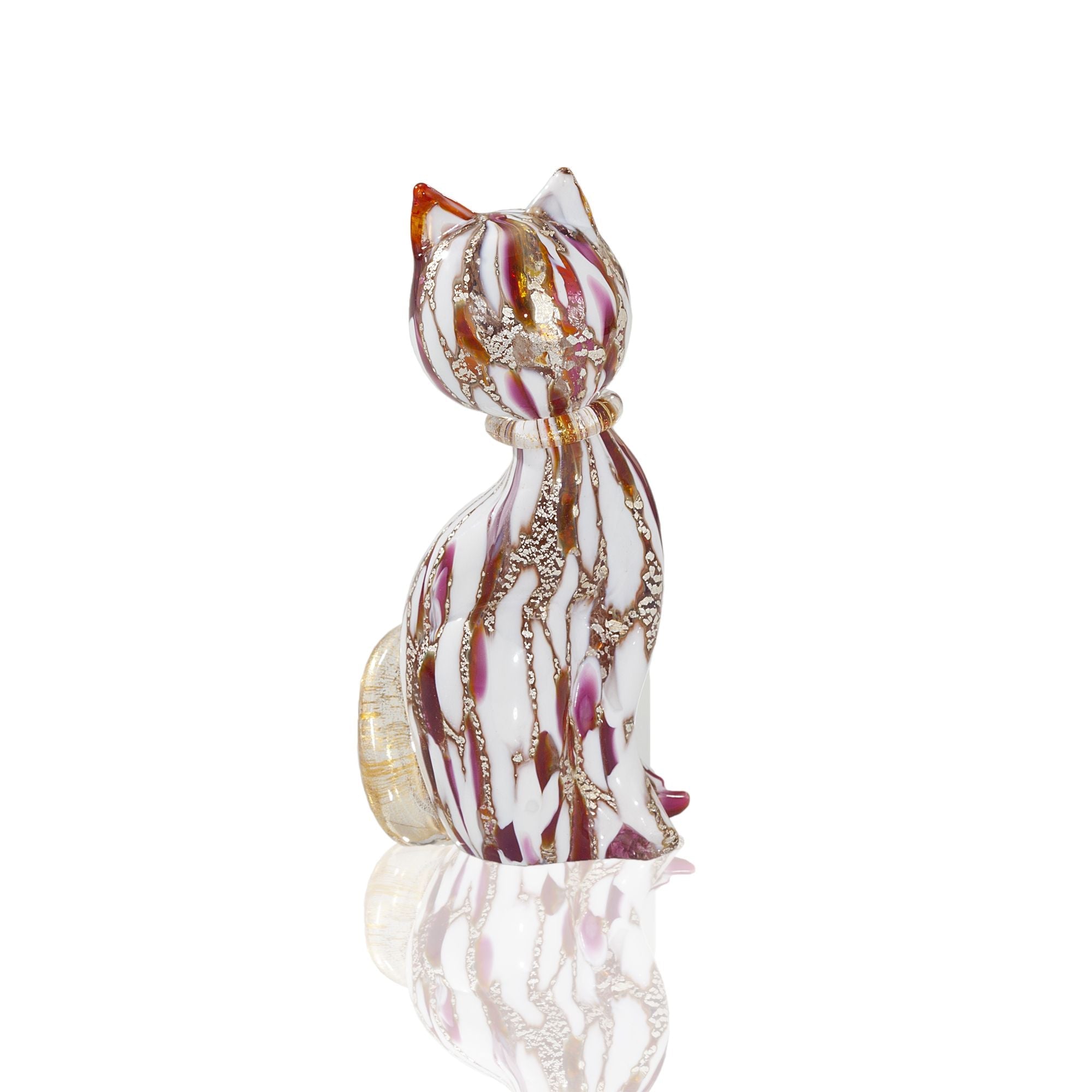 Murano Glass ''Callie'' Cat Figurine
