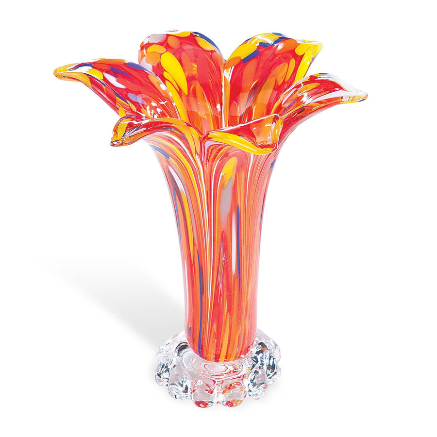 Murano-Style Sculptural Vase