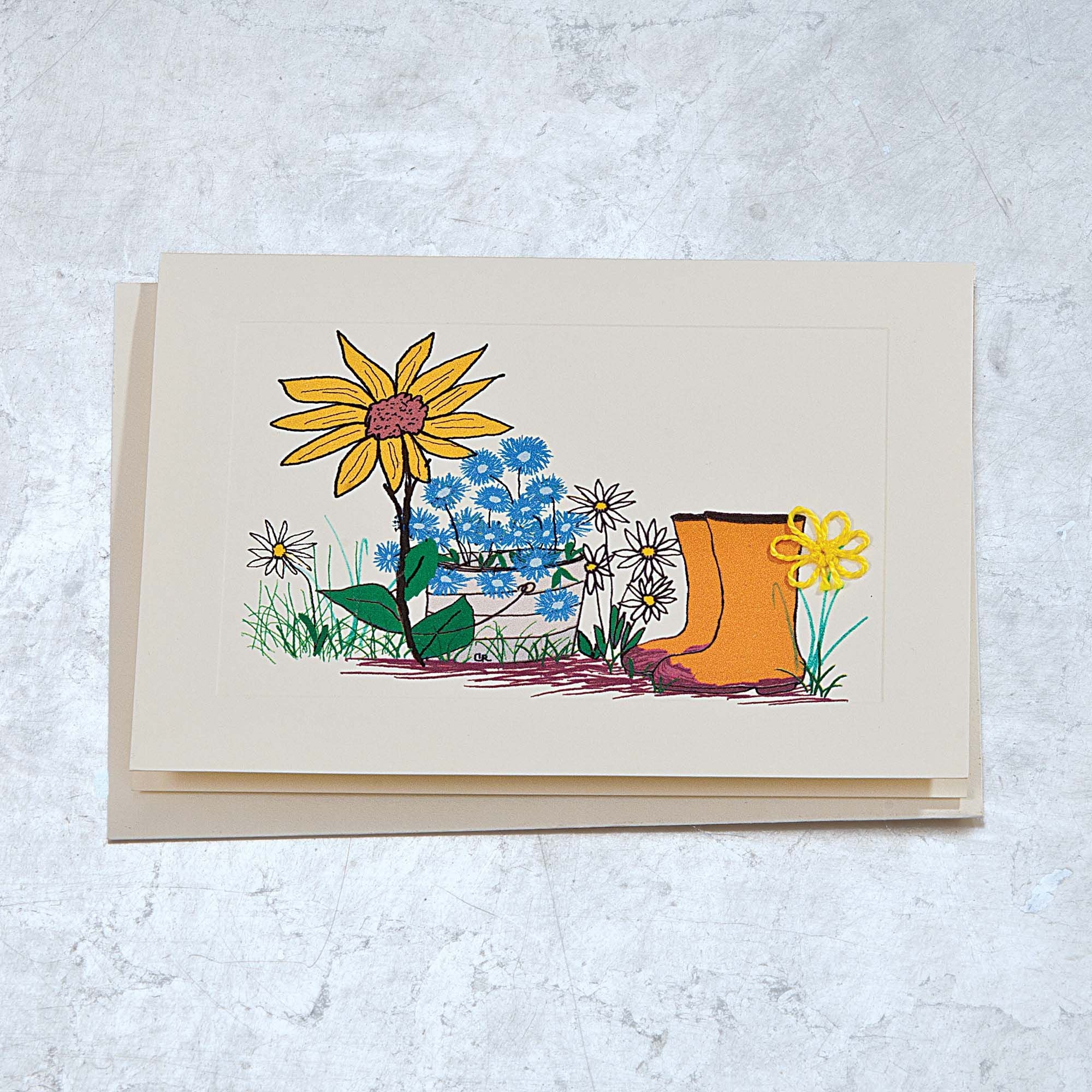 Hand-Tatted Springtime Cards Set of 6