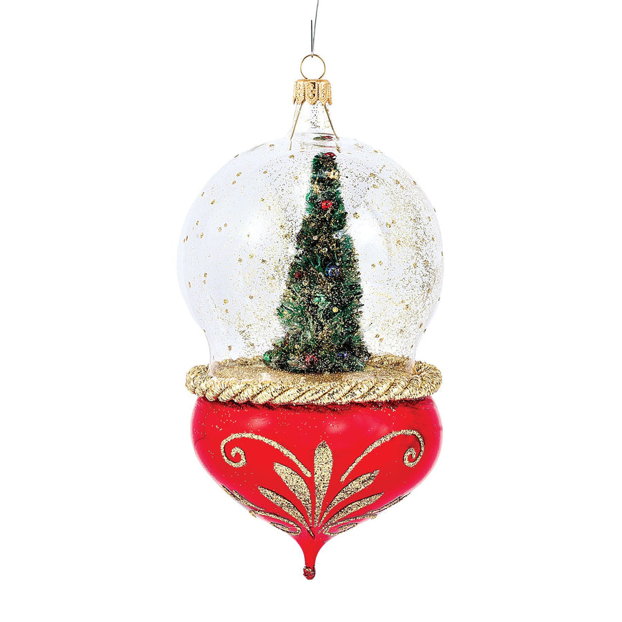 Christmas Tree Hand-Blown Glass Ornament