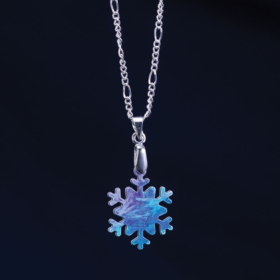 ''Cold As Ice'' Snowflake Necklace