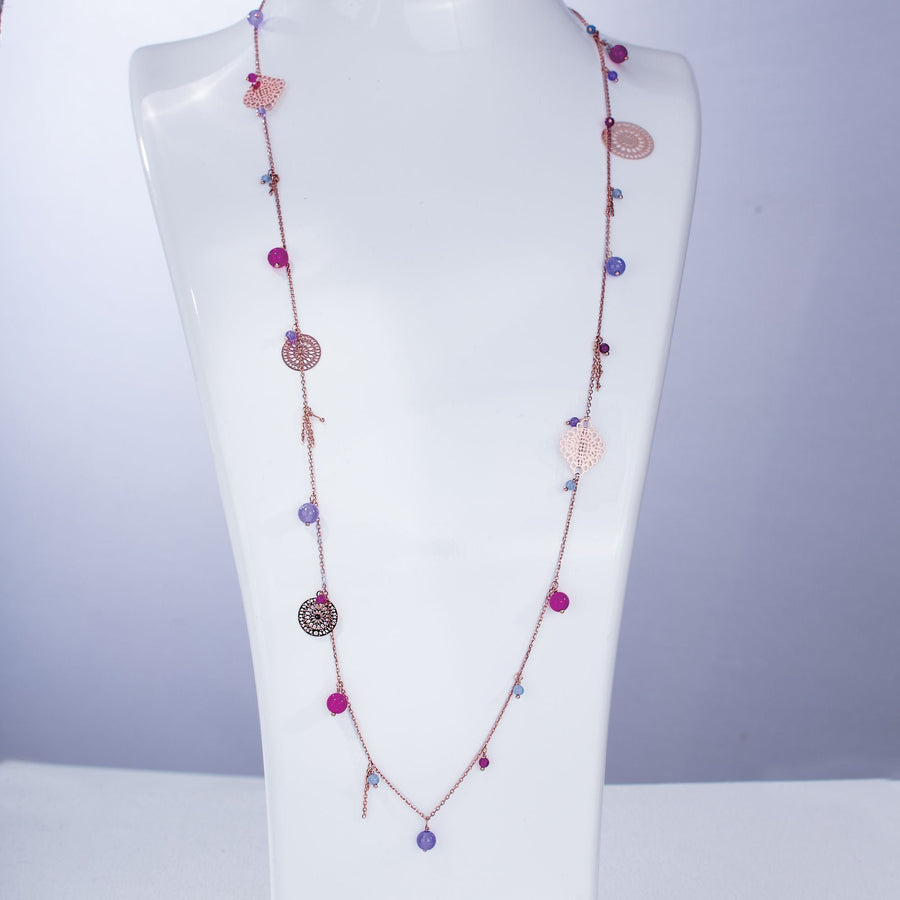 ''Sundown'' Jade Necklace