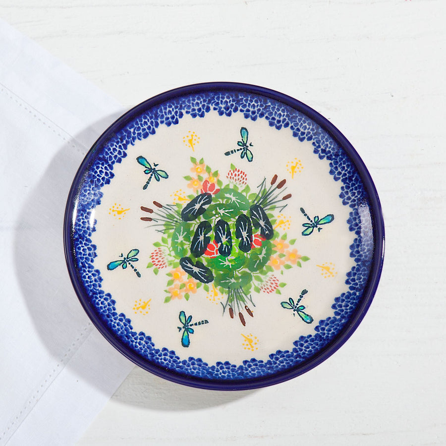 Polish Pottery ''By The Pond'' Small Plate