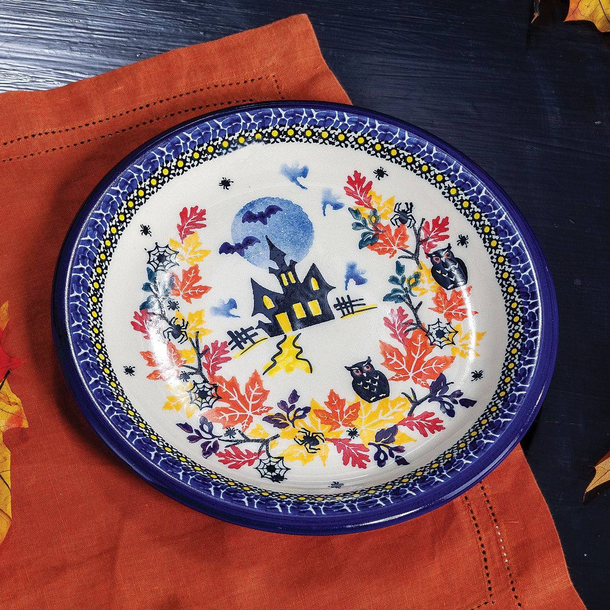 2022 Edition Halloween Polish Pottery Dinner Plate
