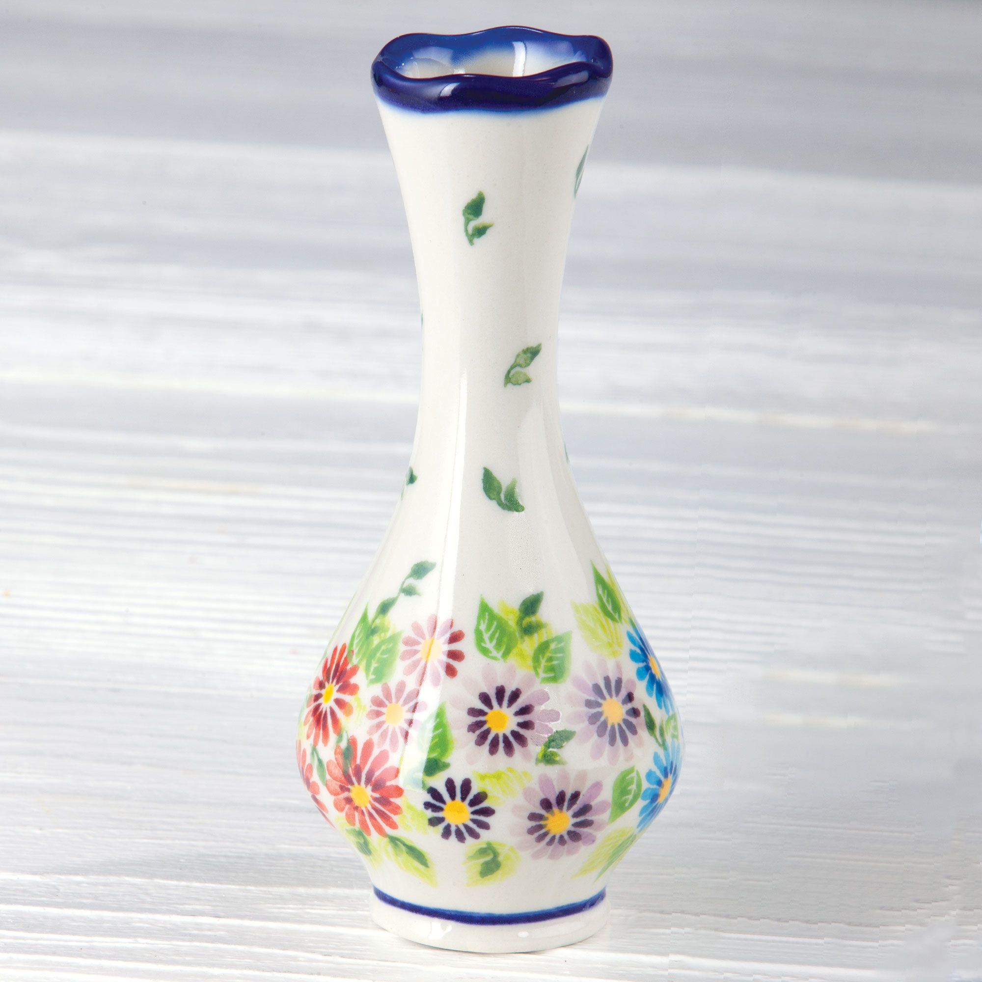 Polish Pottery Flower Shop Floral Vase