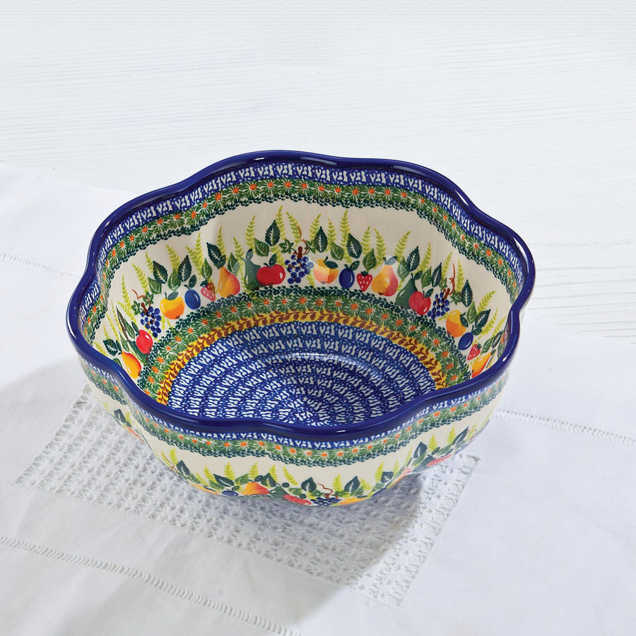 Polish Pottery Farm Fresh Bowl (Preorder)