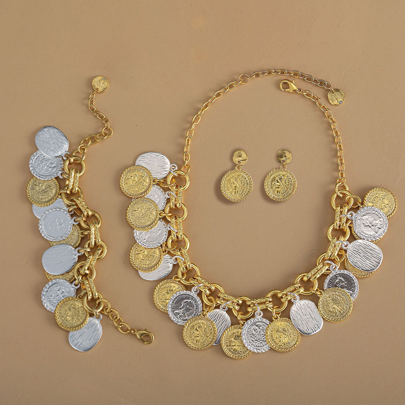 Gold & Silver Charming Treasures Bracelet