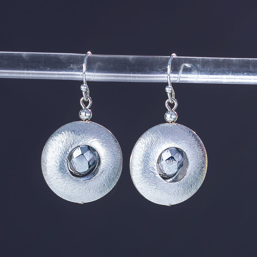 ''Silver Shimmer'' Earrings