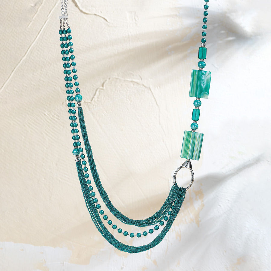 Murano Glass Multistrand Necklace