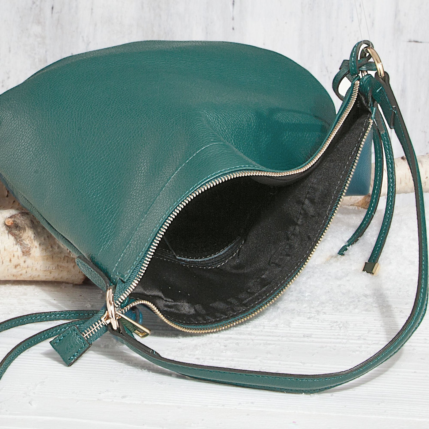 Italian Leather ''Amalfi'' Handbag | Uno Alla Volta