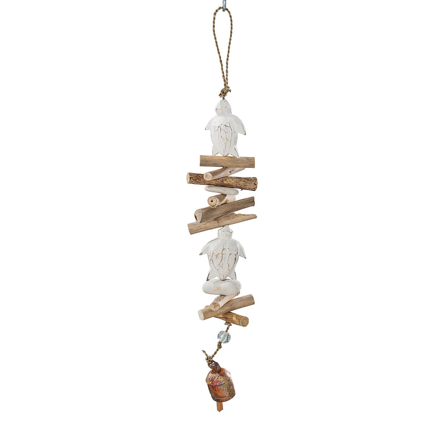 Wooden Turtle Wind Chime