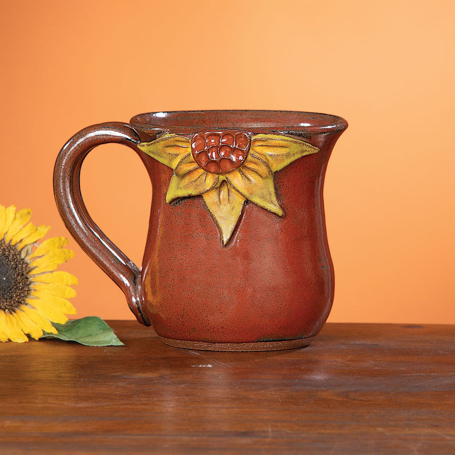 JoAnn's Sweet Sunflower Stoneware Mug, 14oz.