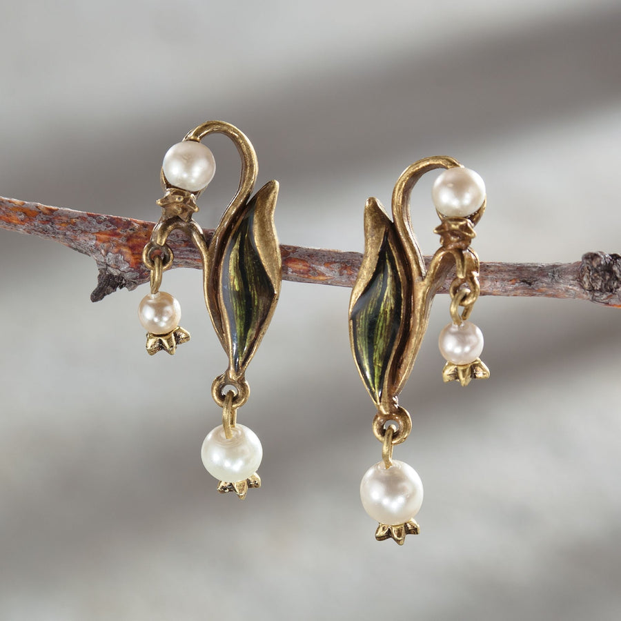 Shelley's Lilies Of The Valley Earrings