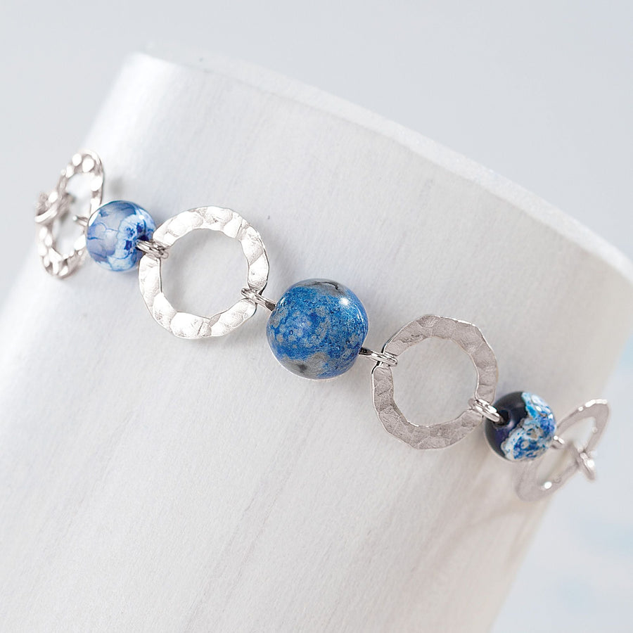 Icy Blue Crystal Bracelet