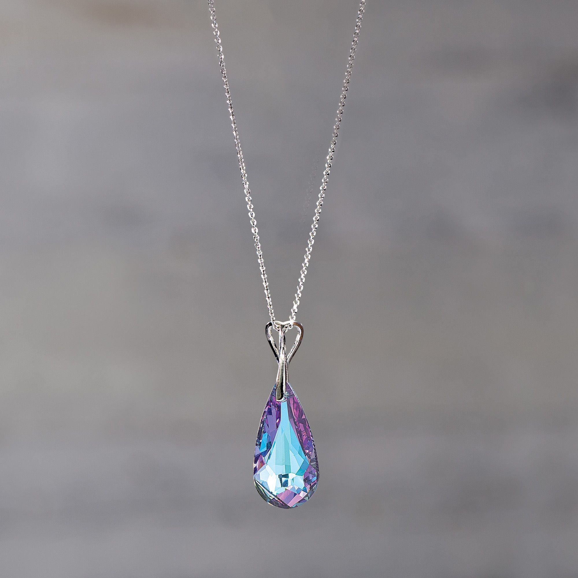 Mystical Iridescence Crystal Necklace