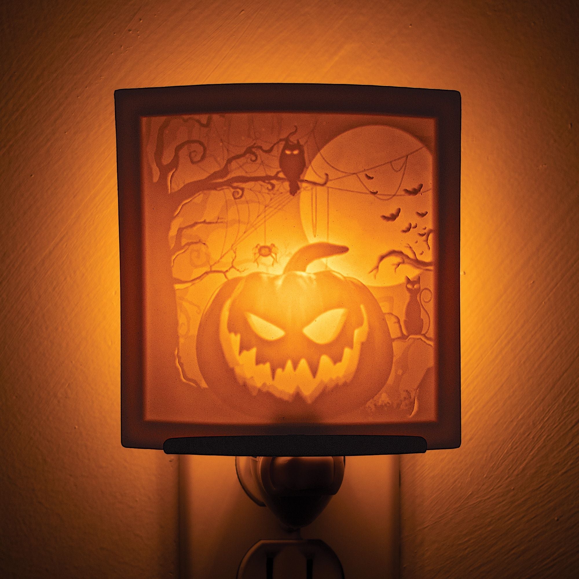 Halloween Lithophane Nightlight (Preorder)
