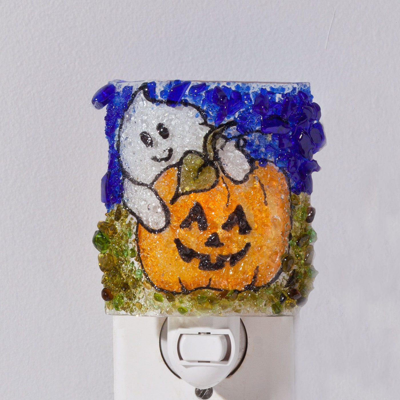 Recycled Glass Friendly Ghost Nightlight (Preorder)