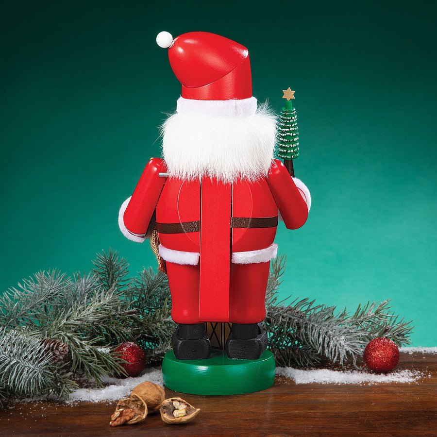 Hand-Carved German Nutcracker Santa