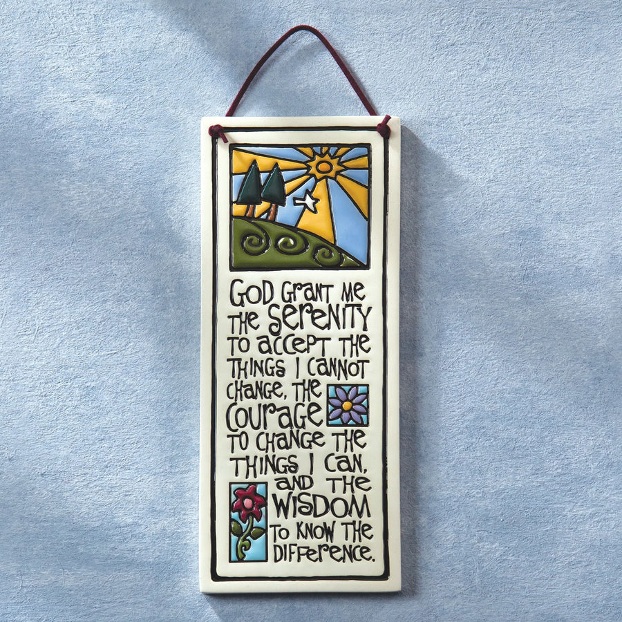 Serenity Prayer Wall Plaque