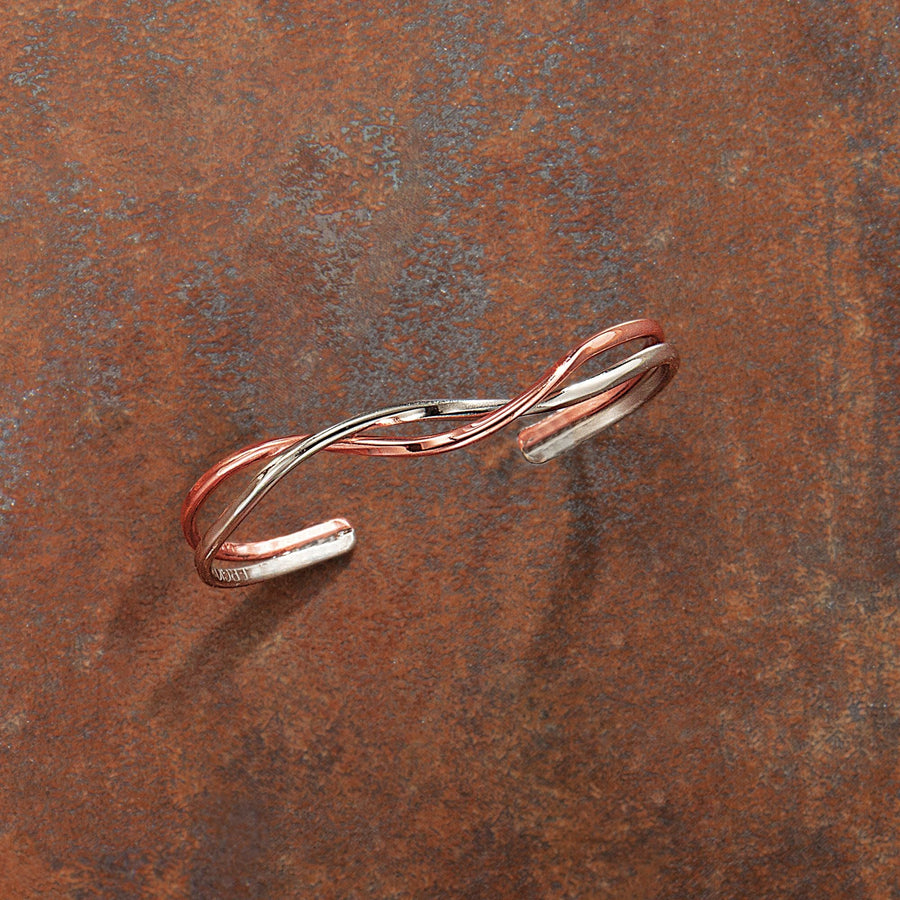 Copper & Silver Dance Healing Cuff