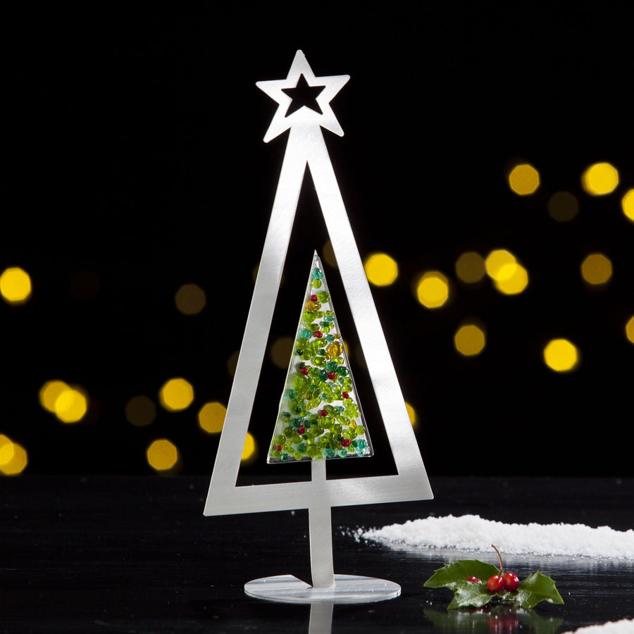 Aluminum Christmas Tree Sculpture