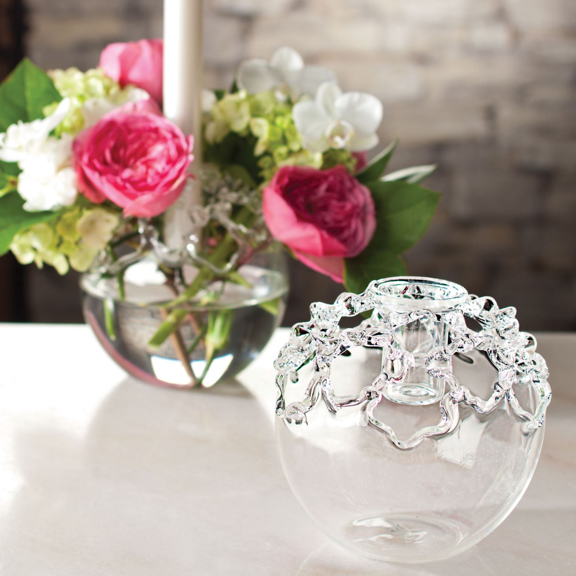 Borosilicate Glass Candle Holder & Vase