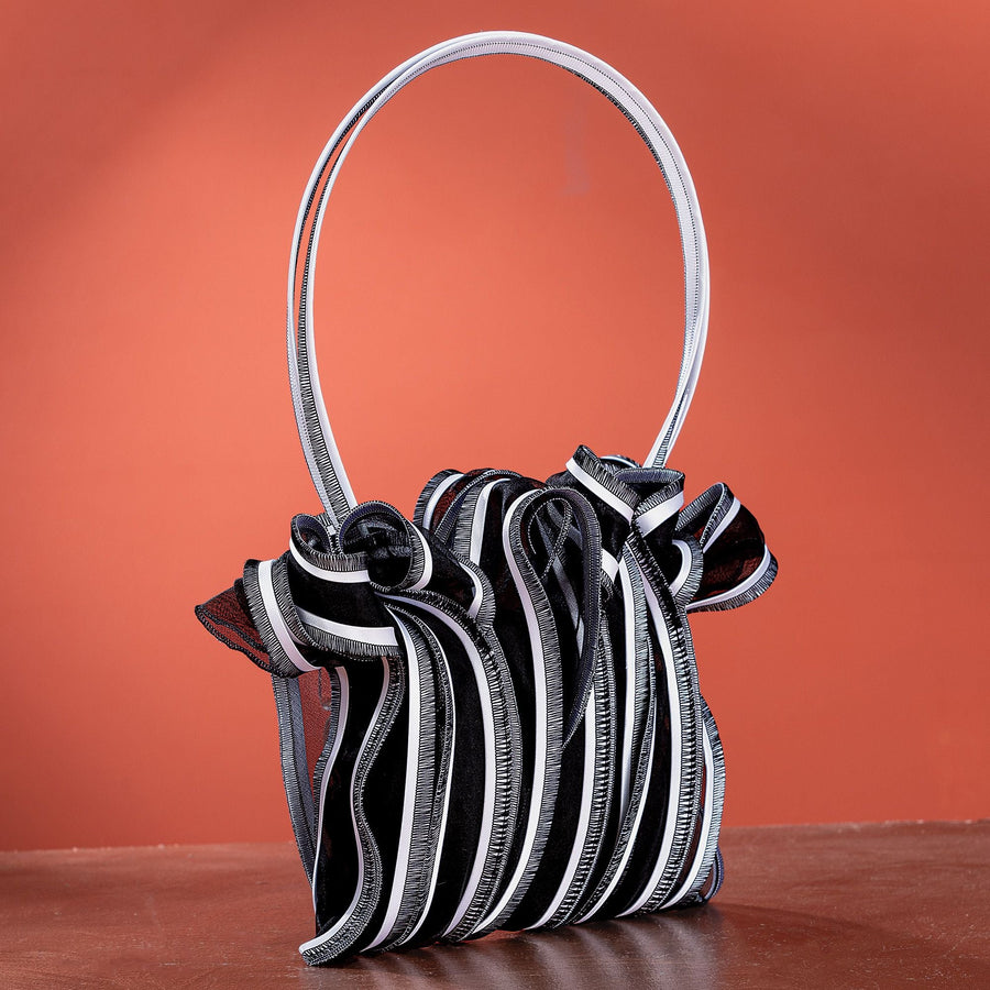 Black & White Sculptural Bag