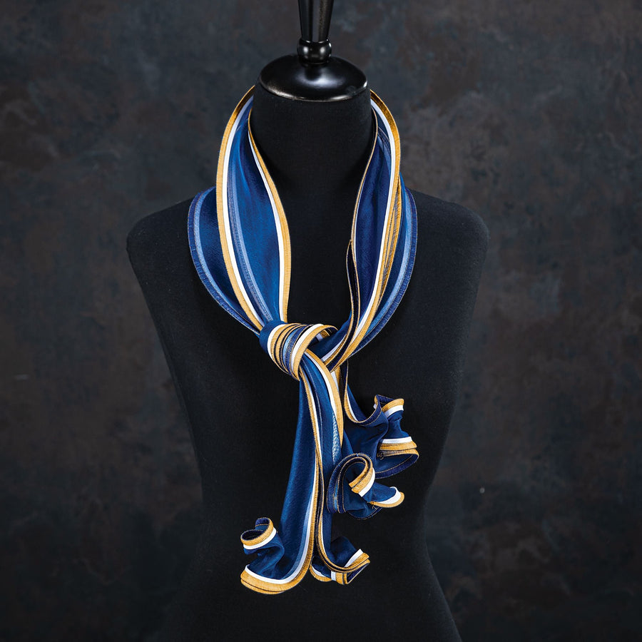 Tammy's Nautical Chic Sculptural Scarf