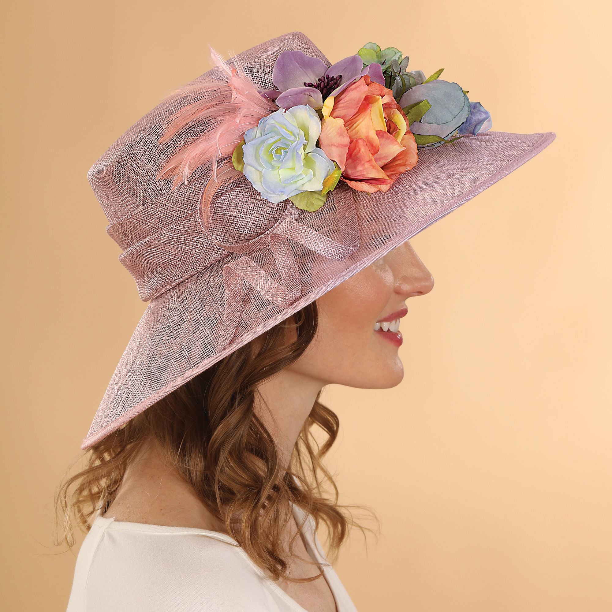 Lindsay Floral Lampshade Hat