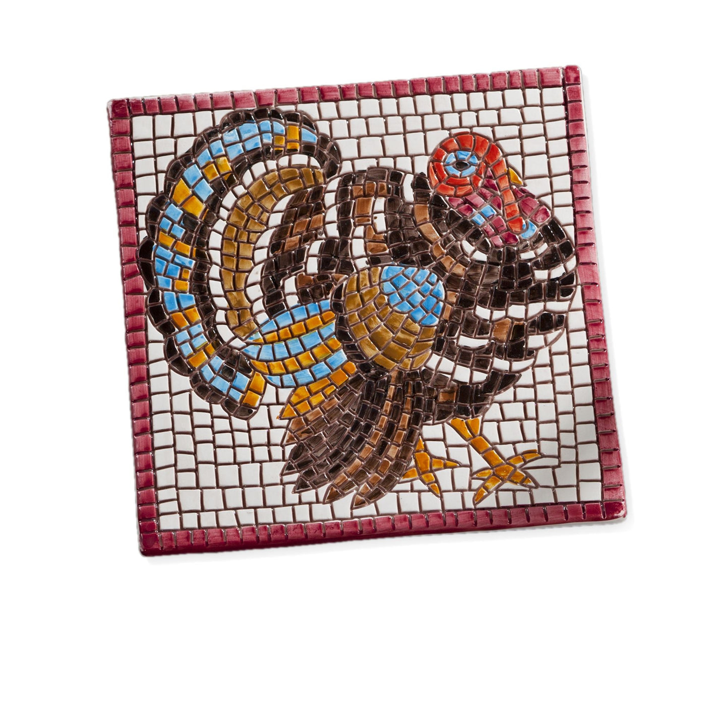 Turkey Mosaic Trivet From Italy (Preorder)
