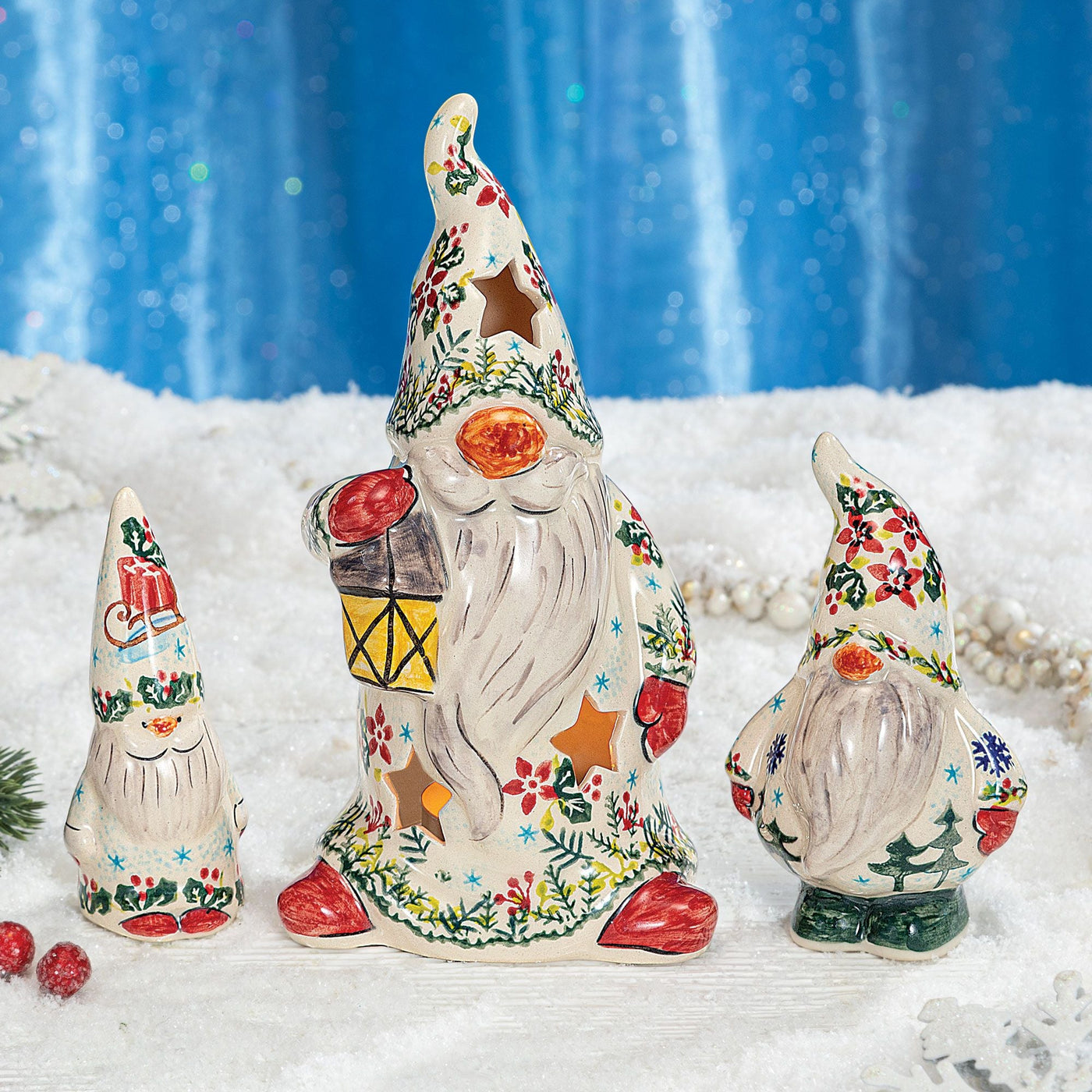 Polish Pottery Norm The Gnome Small Figurine