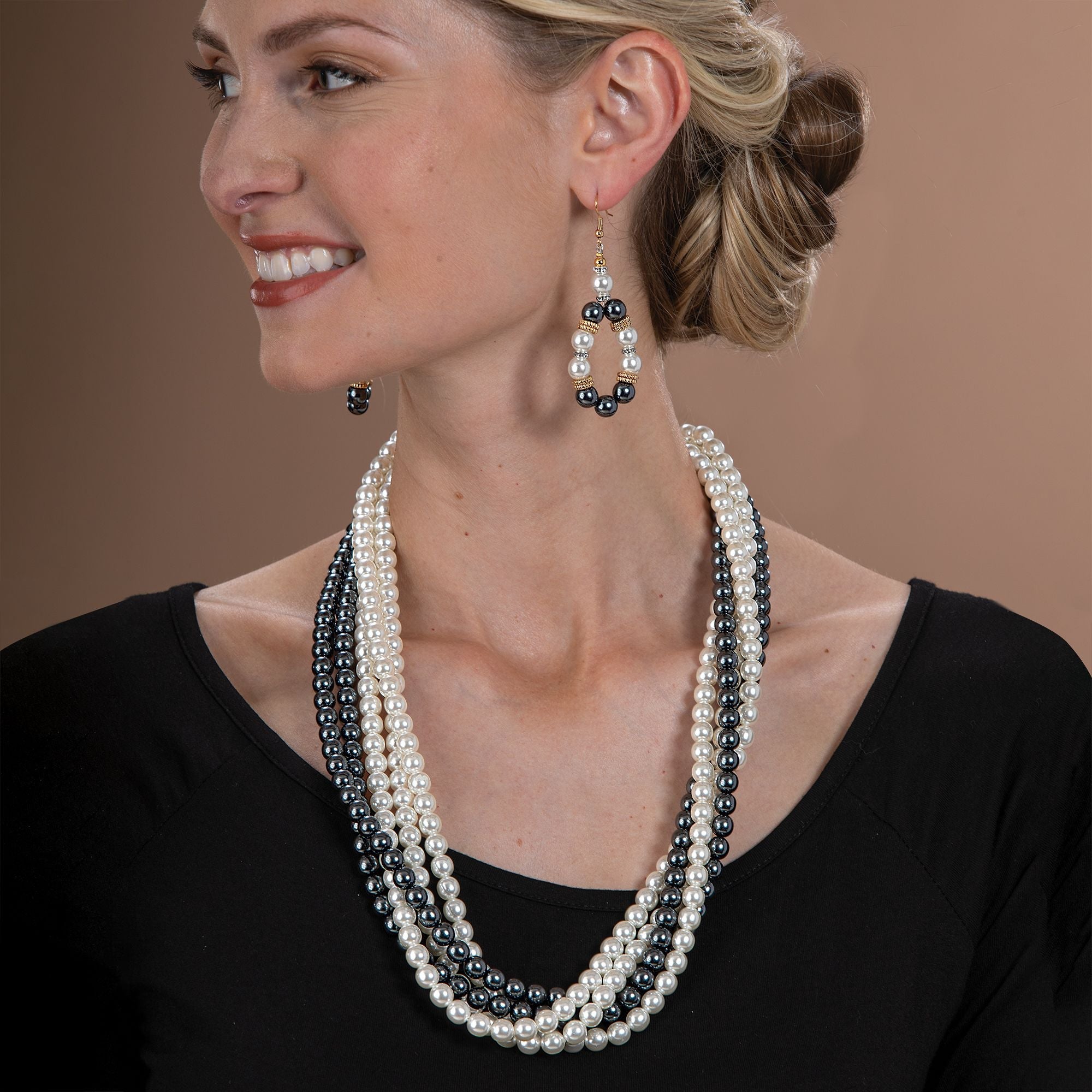 Elegance Is Everything Murano Glass Pearl Necklace